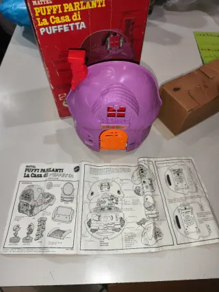 PUFFI PARLANTI La Casa di Puffetta Mattel 1982