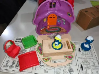 PUFFI PARLANTI La Casa di Puffetta Mattel 1982