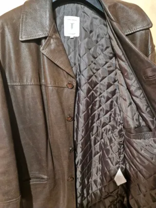 Giacca uomo pelle marrone Conbipel