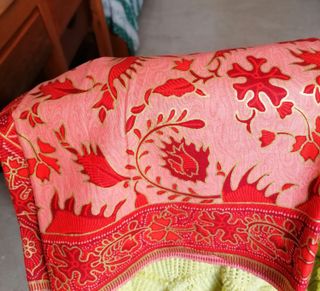 Pareo esotico arancio e oro