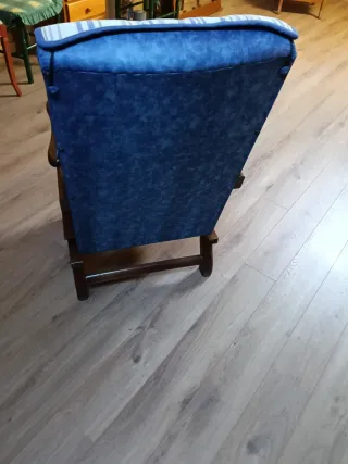 Sillón Relax Tapizado Rayas