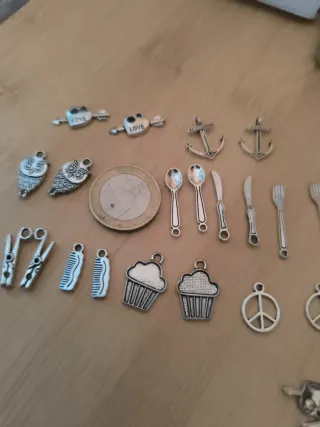 Lote 50 Abalorios Plata Tibetana