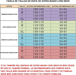 Disfraz Luigi Super Mario 5/6 años