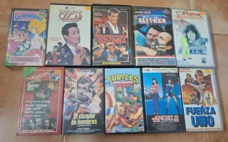 Películas VHS 3€ unidad
