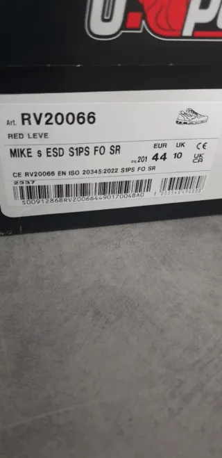 Scarpe da lavoro antinfortunistiche u-power n 44