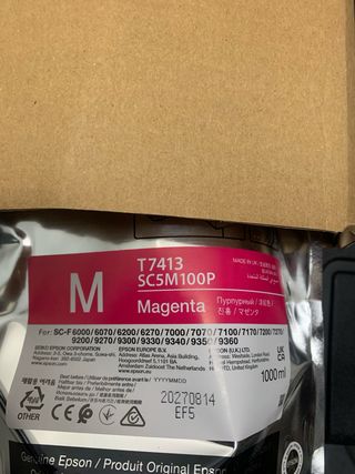 Tinta sublimacion Epson T7413 magenta ULTRA DS 1L