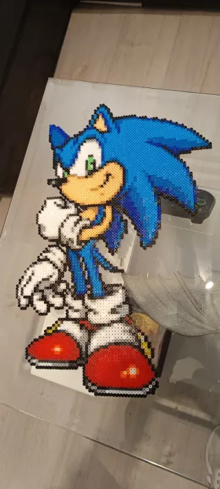 Sonic Hama Beads 50cm