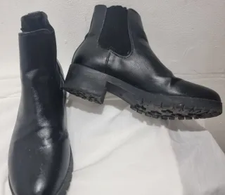 Botas Chelsea Negras Mujer
