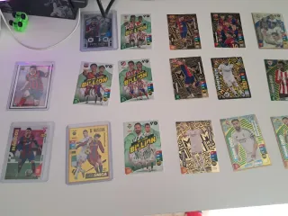 Lote Cartas Fútbol Dynasty, Momentum, Balón Oro