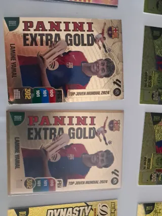 Lote Cartas Fútbol Dynasty, Momentum, Balón Oro