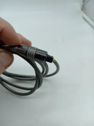 2 Cables Fibra Óptica Toslink