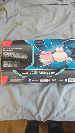 Colección Pokémon Snorlax ex y Blissey ex