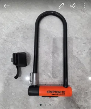 Candado Kryptonite Evolution Naranja