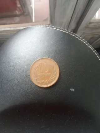 Moneda antigua 10 Yenes Japoneses