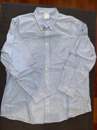 Camisa Brooks Brothers Azul Talla XXL.
