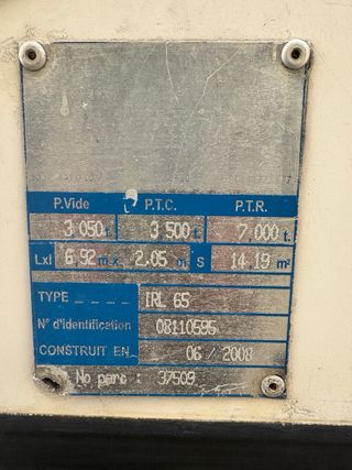 Camion frigorifico 3500kg