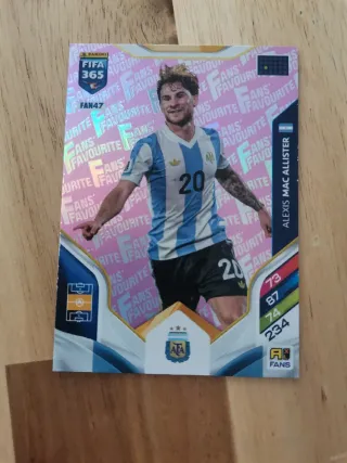 Cromo Fútbol FIFA 365 - Alexis Mac Allister