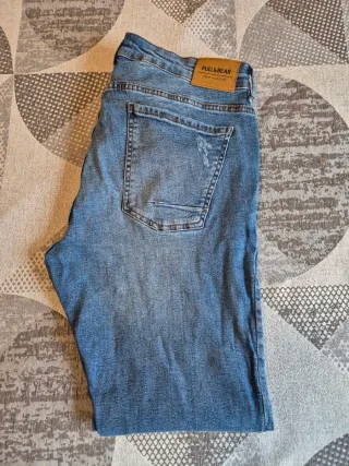 Pull&Bear Jeans/Vaqueros Super Skinny desgastados