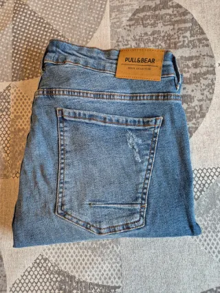 Pull&Bear Jeans/Vaqueros Super Skinny desgastados