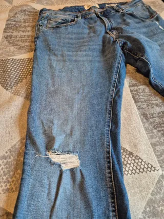 Pull&Bear Jeans/Vaqueros Super Skinny desgastados