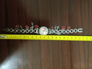 Orologio Swatch donna con ciondoli + batteria