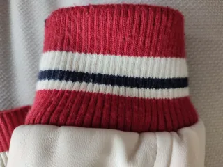 Cazadora Bomber Zara Azul y Blanca