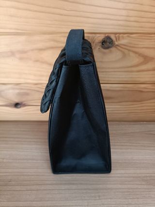 Bolso Negro de Mano de Fiesta.