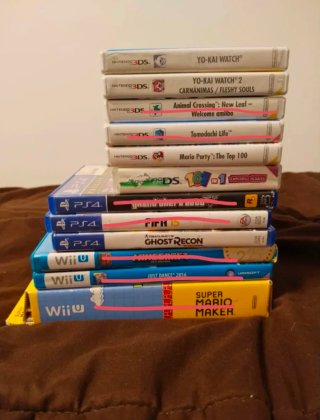 Juegos PS4, Wii U y 3DS