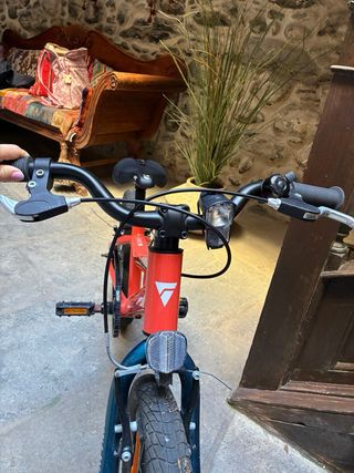 Bicicleta infantil naranja 18”