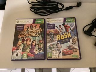 Xbox 360 con Kinect e due giochi
