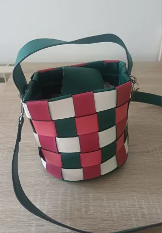 Bolso Volso tejido multicolor