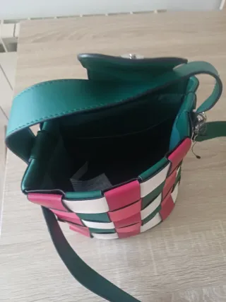 Bolso Volso tejido multicolor