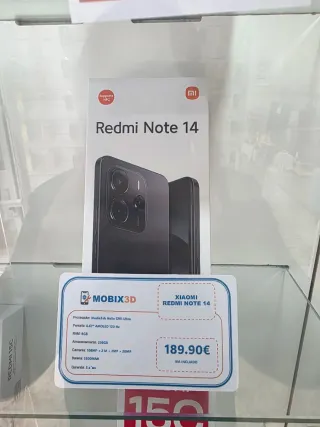 Xiaomi Redmi Note 14 256GB Nero