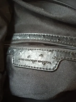 Borsa United Colors of Benetton nera
