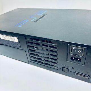SONY PS2 PlayStation 2 Nera pulita e testata