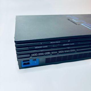 SONY PS2 PlayStation 2 Nera pulita e testata