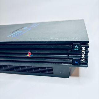 SONY PS2 PlayStation 2 Nera pulita e testata