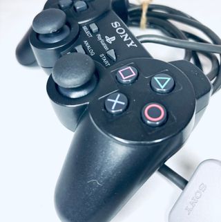 SONY PS2 PlayStation 2 Nera pulita e testata