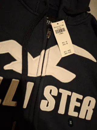 Nuovi: 2x1 Felpe Hollister con cerniera XS