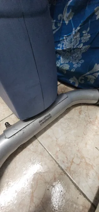 Bicicleta Estática Azul