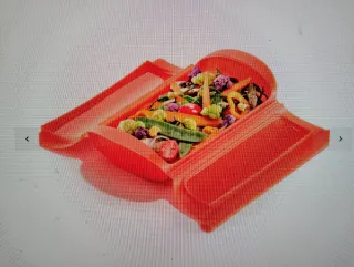 Estuches Vapor Microondas Lékué Naranja