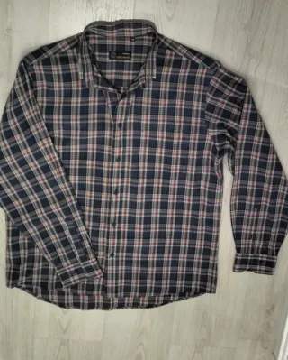 Camisa de cuadros Easy Wear Talla M