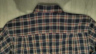 Camisa de cuadros Easy Wear Talla M