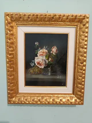 Dipinto olio su tavola 40x30