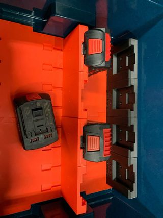 Soportes L-Boxx para 8 baterías