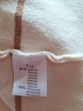 Jersey de rayas marrón y blanco