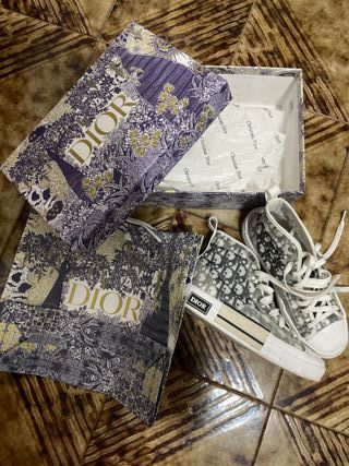 Scarpe Dior donna grigie e bianche