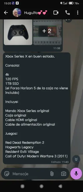 Xbox Series X 1TB SSD Nero