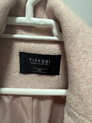 Abrigo Tiffosi Rosa Talla XS
