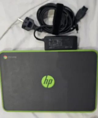 HP Chromebook 11 Grigio e Verde